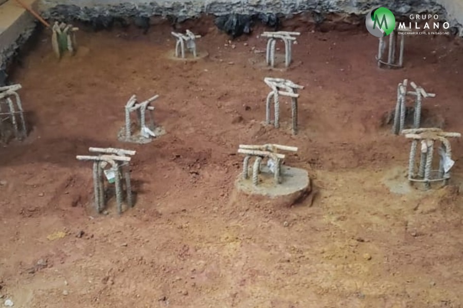 Base para maquinrio industrial