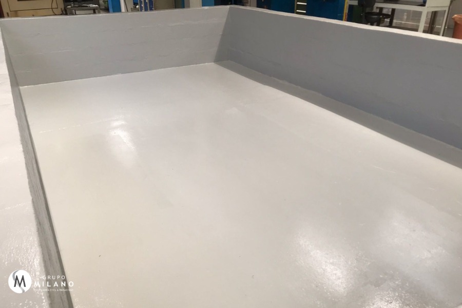 Fig 1 - Impermeabilizao de rea coberta - Sem Trnsito - Manta Lquida